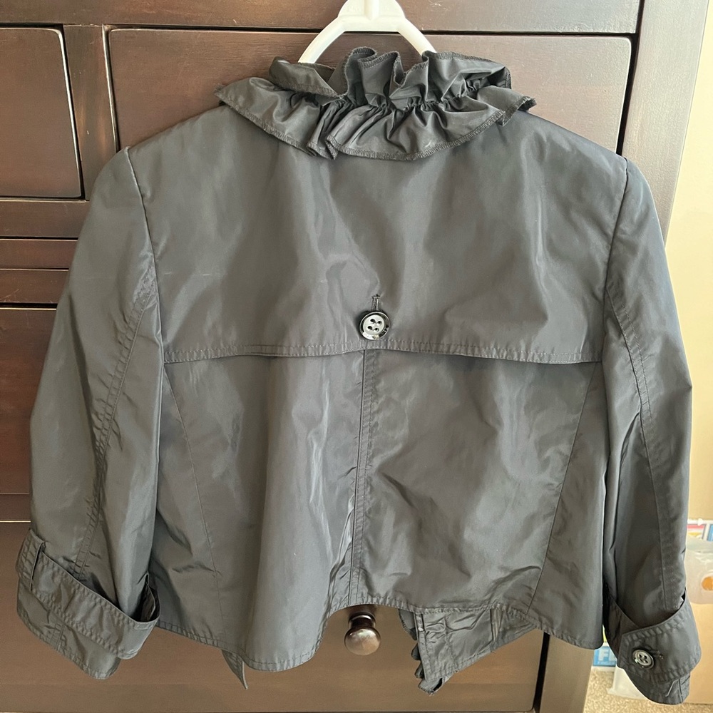 Cute Fully Lined Jacket For Fall With Ruffle Deta… - image 3